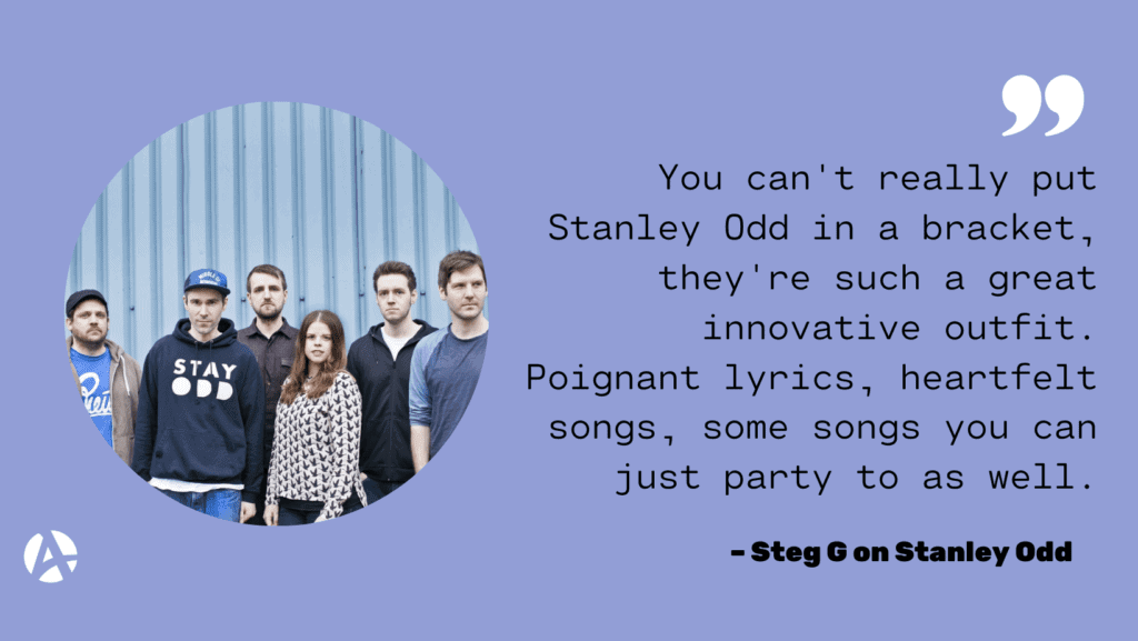 Steg G on Stanley Odd Quotes