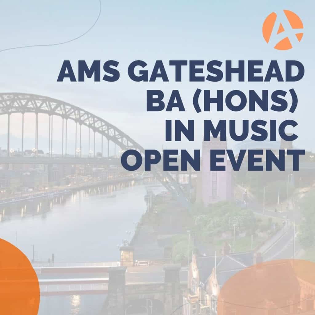 Gateshead Online Open Event – BA (Hons) Music and Sound