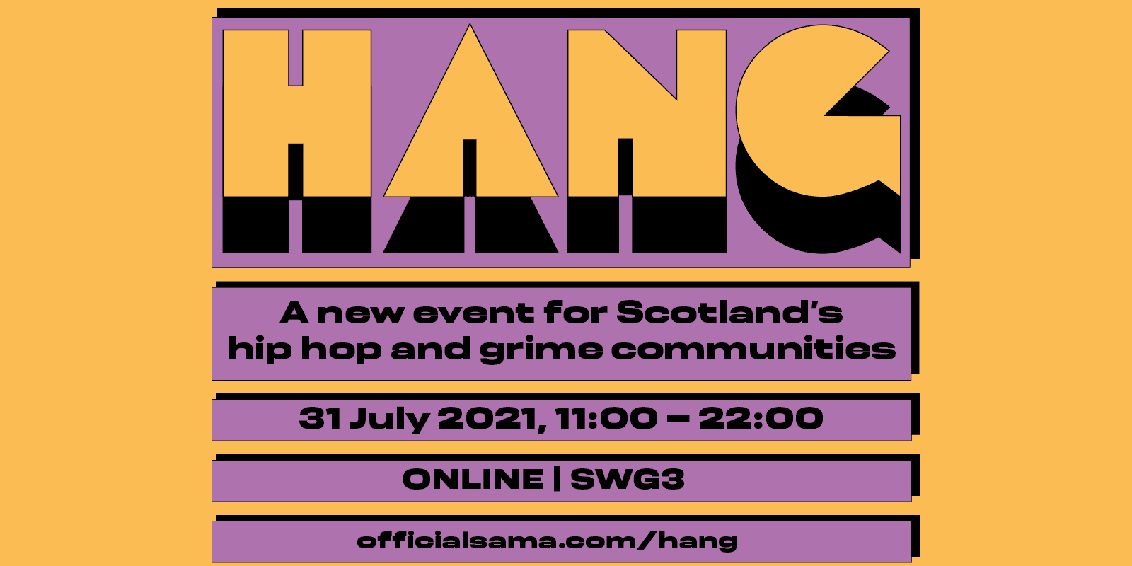 HANG Hip hop grime conference scotland