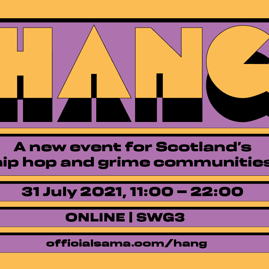 HANG Hip hop grime conference scotland